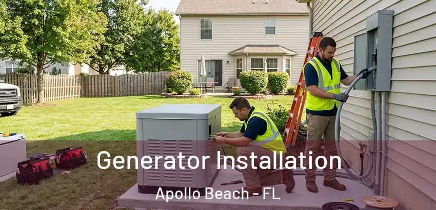  Generator Installation Apollo Beach - FL