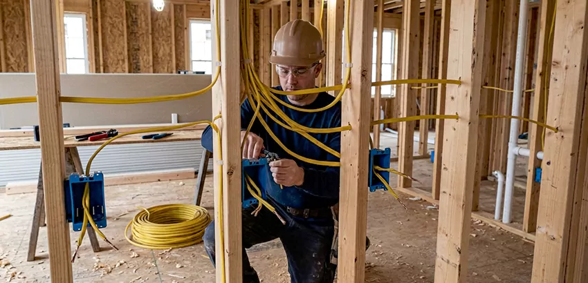 New Construction Wiring In Apollo Beach