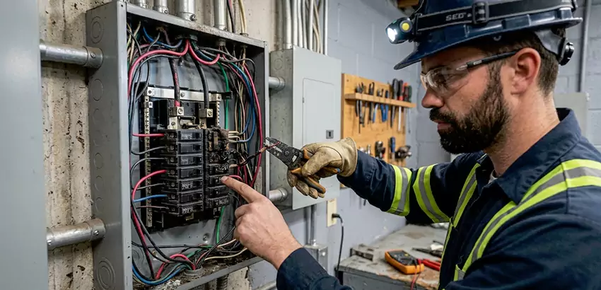 Breaker Box Short Circuit Repair in Apollo Beach