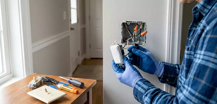 Motion Sensor Light Switch Replacement in Apollo Beach