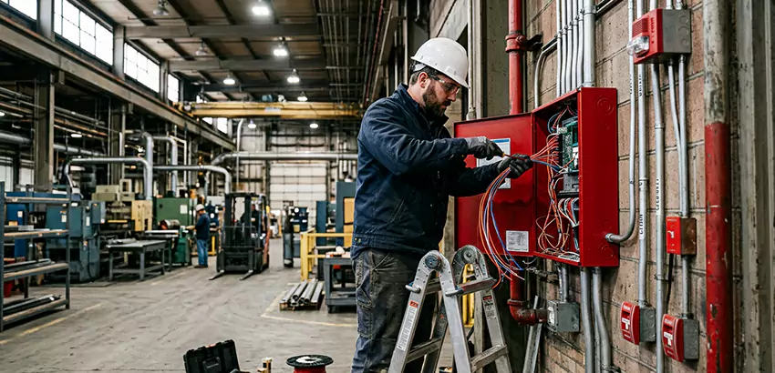 Industrial Fire Alarm Installation in Apollo Beach